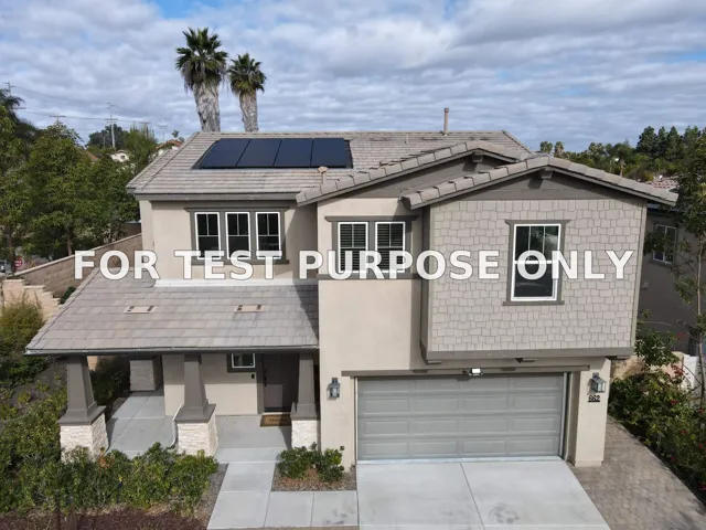 Demo/Test Data 662 Grant Ct, Vista, CA 92083