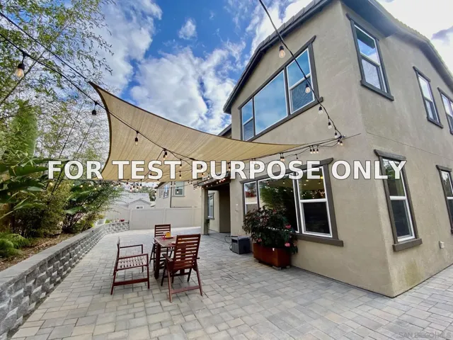 Demo/Test Data 662 Grant Ct, Vista, CA 92083