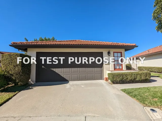 Demo/Test Data 17612 Corte Potosi, San Diego, CA 92128