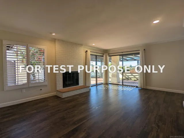 Demo/Test Data 17612 Corte Potosi, San Diego, CA 92128