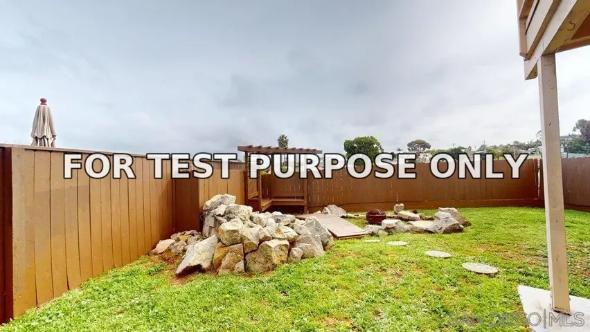 Demo/Test Data 1959 Mendocino Boulevard, San Diego, CA 92107