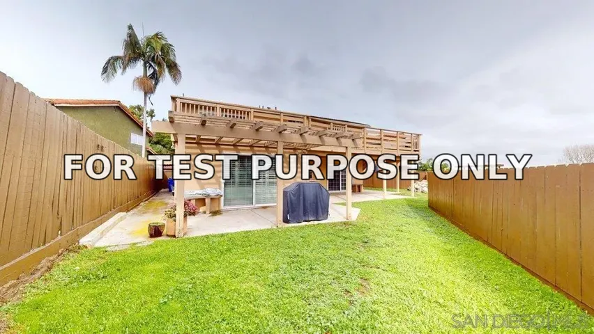 Demo/Test Data 1959 Mendocino Boulevard, San Diego, CA 92107