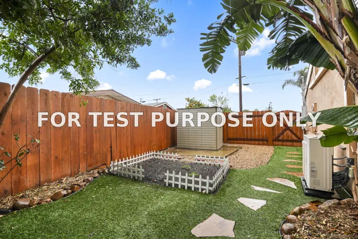 Demo/Test Data 9021 Ronda Ave, San Diego, CA 92123