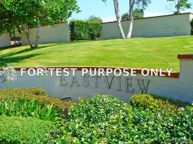 Demo/Test Data 17679 Adena Ln., San Diego, CA 92128