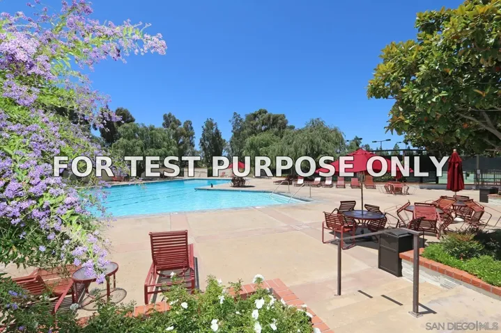 Demo/Test Data 17679 Adena Ln., San Diego, CA 92128