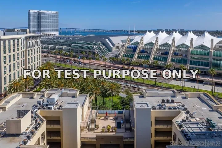 Demo/Test Data 350 K STREET Unit 608, SAN DIEGO, CA 92101