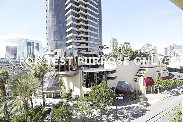 Demo/Test Data 350 K STREET Unit 608, SAN DIEGO, CA 92101