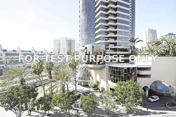 Demo/Test Data 350 K STREET Unit 608, SAN DIEGO, CA 92101