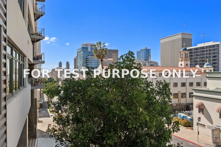 Demo/Test Data 1551 4th Ave Unit 303, San Diego, CA 92101
