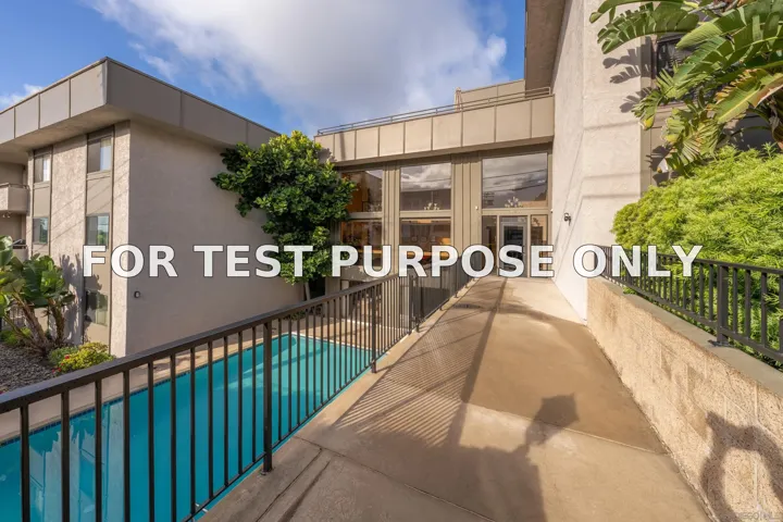 Demo/Test Data 3940 Dove St Unit 318, San Diego, CA 92103
