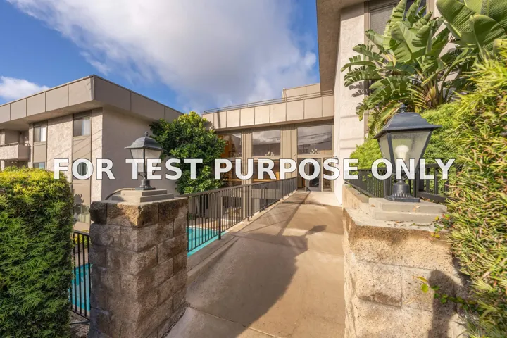 Demo/Test Data 3940 Dove St Unit 318, San Diego, CA 92103