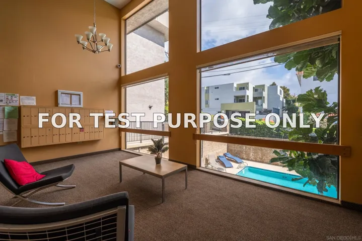 Demo/Test Data 3940 Dove St Unit 318, San Diego, CA 92103