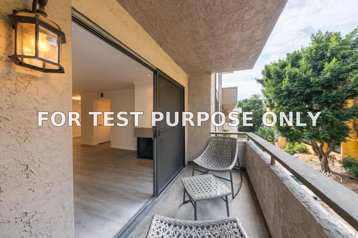 Demo/Test Data 3940 Dove St Unit 318, San Diego, CA 92103