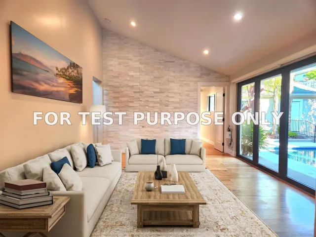 Demo/Test Data 4584 LEON, San Diego, CA 92107