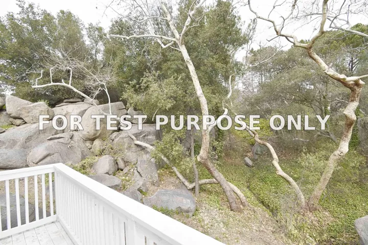 Demo/Test Data 3401 BIG BOULDER LANE, ALPINE, CA 91901
