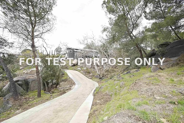 Demo/Test Data 3401 BIG BOULDER LANE, ALPINE, CA 91901