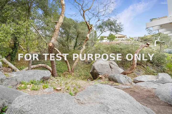 Demo/Test Data 3401 BIG BOULDER LANE, ALPINE, CA 91901