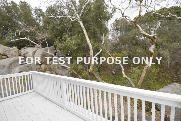 Demo/Test Data 3401 BIG BOULDER LANE, ALPINE, CA 91901