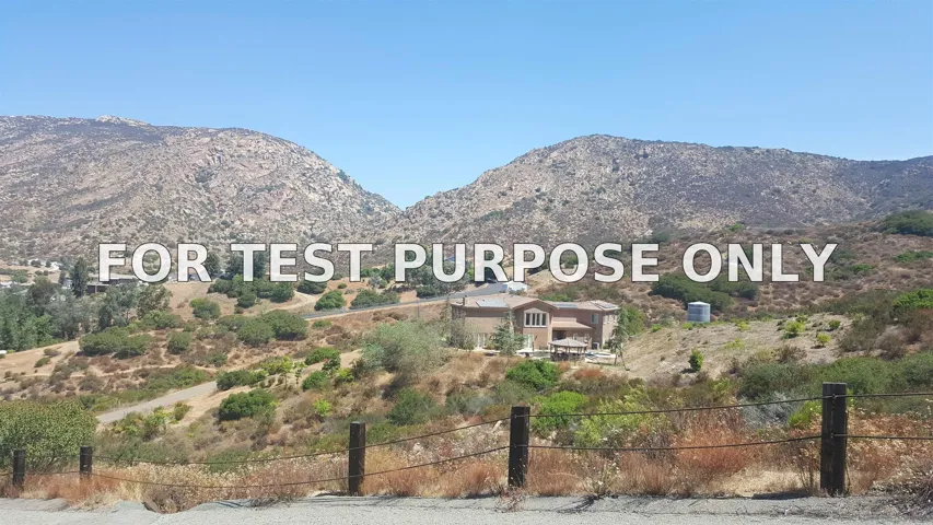 Demo/Test Data Crows Nest Unit 10, El Cajon, CA 92019