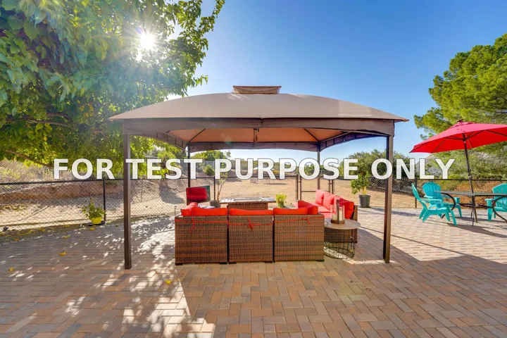 Demo/Test Data 15530 Thornbush Road, Ramona, CA 92065