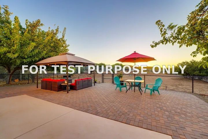 Demo/Test Data 15530 Thornbush Road, Ramona, CA 92065
