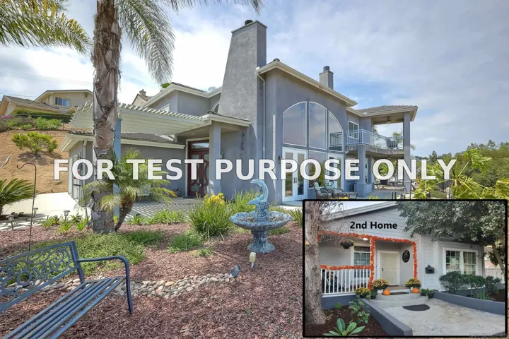 Demo/Test Data 410 Woodland Ln, El Cajon, CA 92021