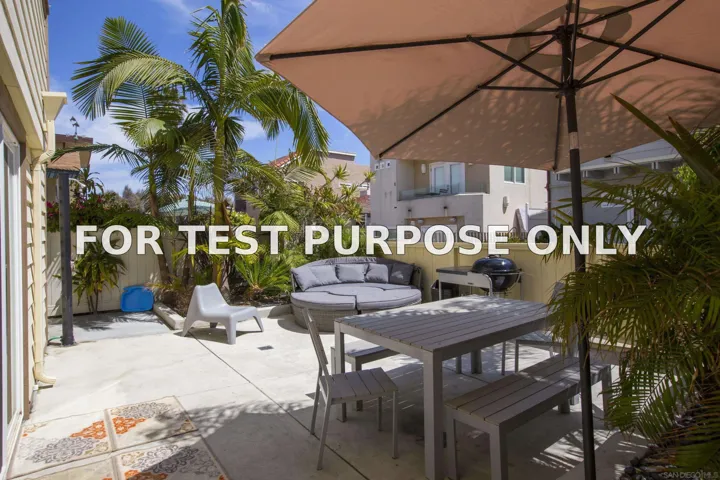 Demo/Test Data 728 Jamaica Ct, San Diego, CA 92109