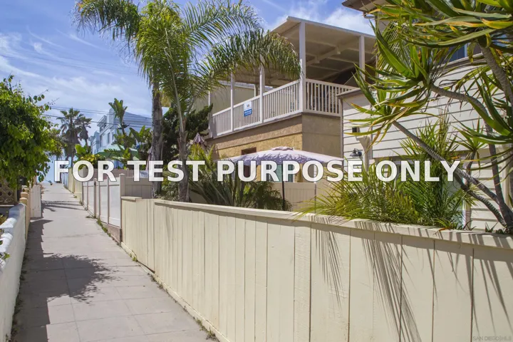 Demo/Test Data 728 Jamaica Ct, San Diego, CA 92109