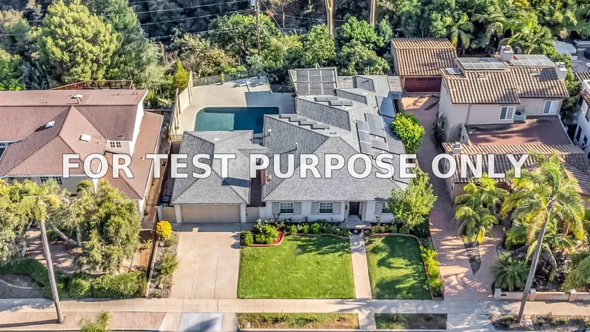 Demo/Test Data 4315 Hilldale Rd, San Diego, CA 92116