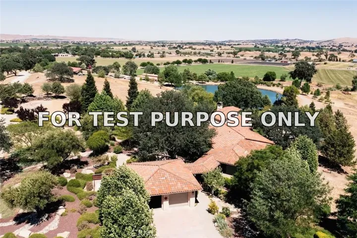 Demo/Test Data 6550 Webster Road, Creston, CA 93432