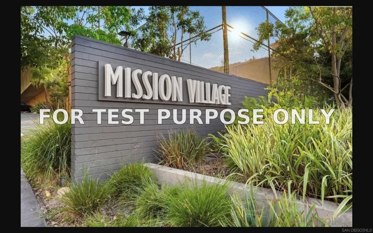 Demo/Test Data 1611 S Hotel Circle Unit 112, San Diego, CA 92108