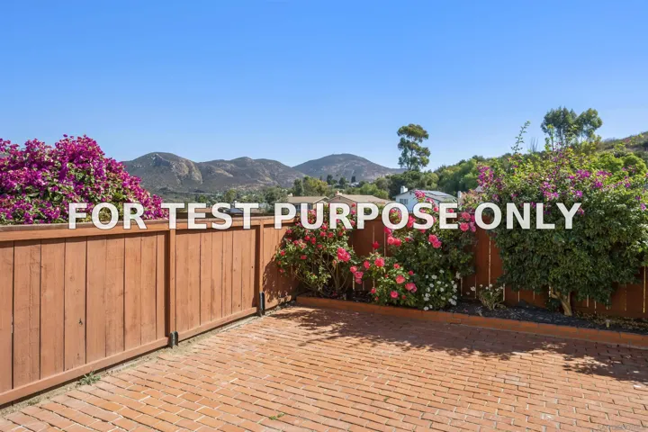 Demo/Test Data 7917 Mission Manzana, San Diego, CA 92120
