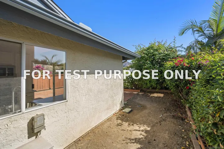 Demo/Test Data 7917 Mission Manzana, San Diego, CA 92120