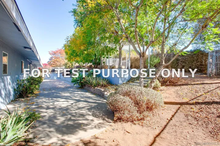 Demo/Test Data 2636 Miller Ave, Escondido, CA 92029