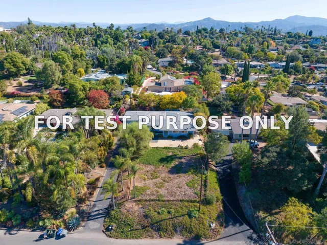 Demo/Test Data 2636 Miller Ave, Escondido, CA 92029