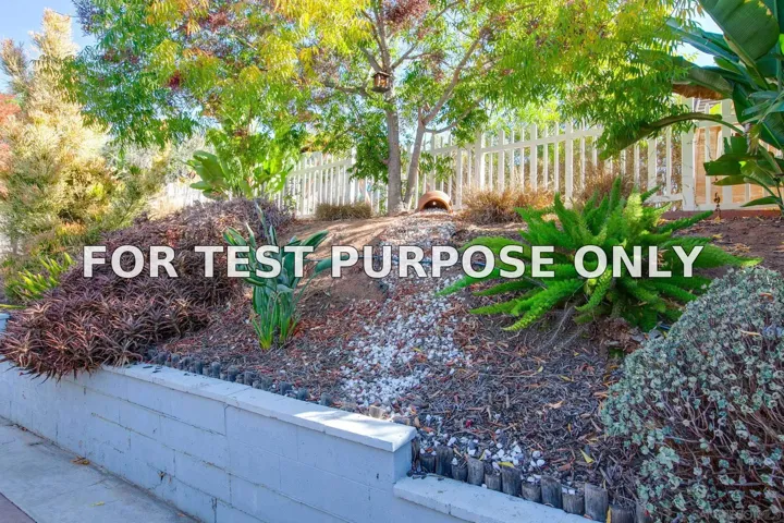 Demo/Test Data 2636 Miller Ave, Escondido, CA 92029