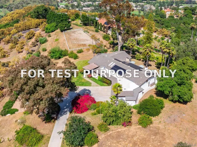 Demo/Test Data 4325 Citrus Ln, Fallbrook, CA 92028