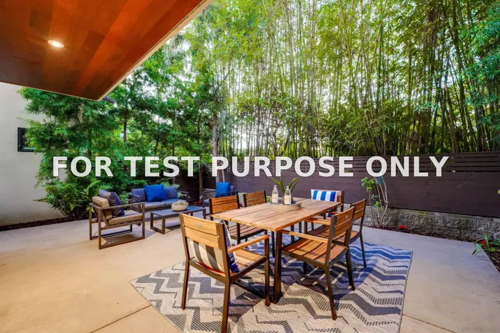 Demo/Test Data 756 Bonair St, La Jolla, CA 92037