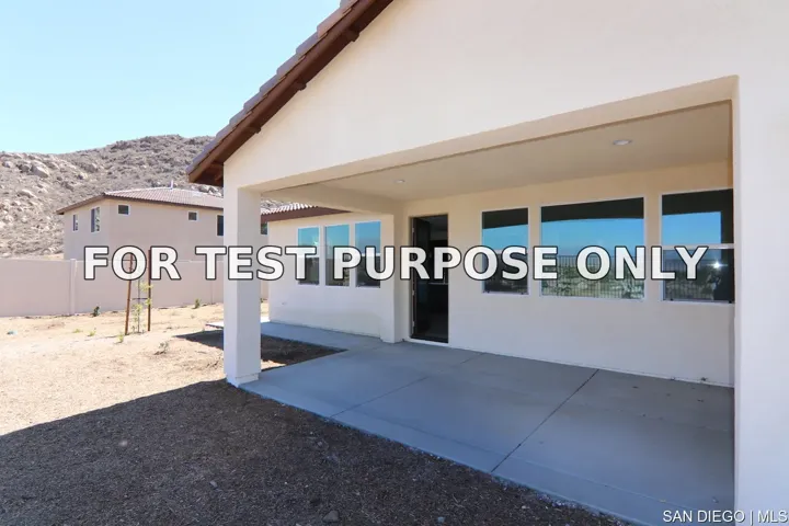 Demo/Test Data 5404 Viewstone CT, Hemet, CA 92545