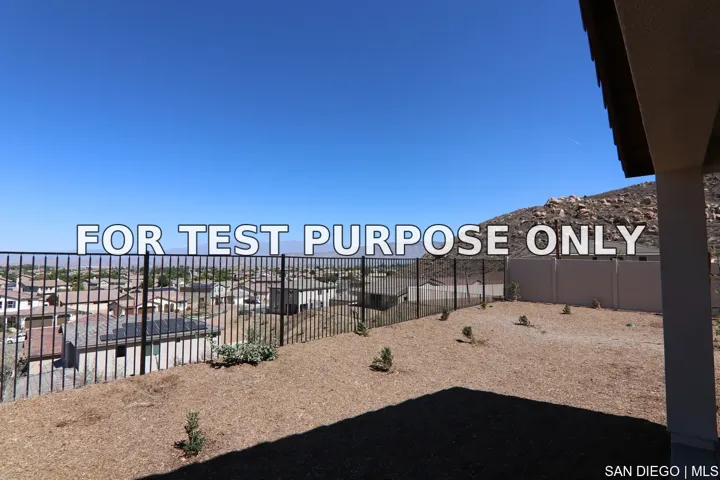 Demo/Test Data 5404 Viewstone CT, Hemet, CA 92545