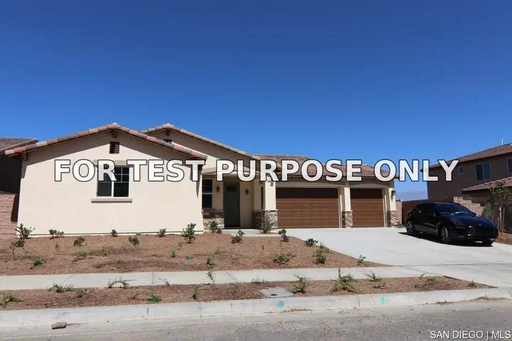 Demo/Test Data 5404 Viewstone CT, Hemet, CA 92545