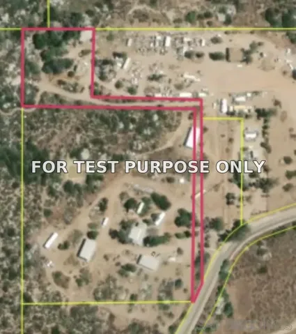 Demo/Test Data 1030 Harris Ranch Rd. Unit 0, Potrero, CA 91963