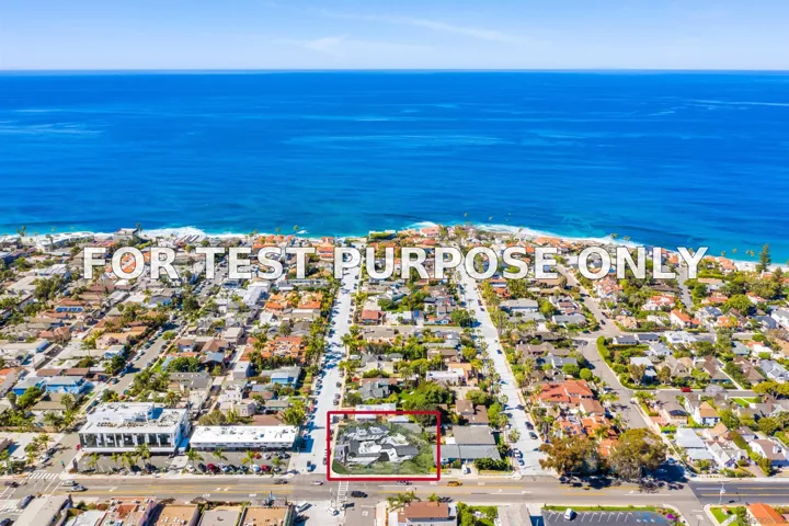 Demo/Test Data 460 Westbourne, San Diego, CA 92037