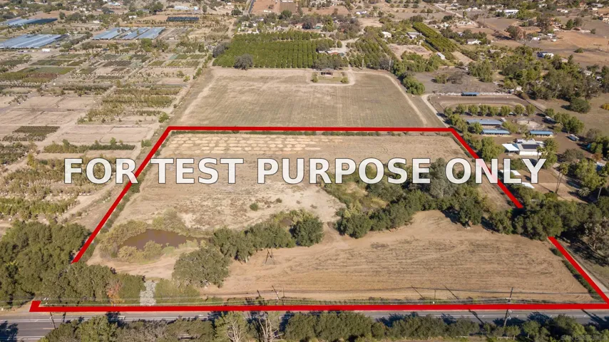 Demo/Test Data 30730 Valley Center Rd Unit 0, Valley Center, CA 92082