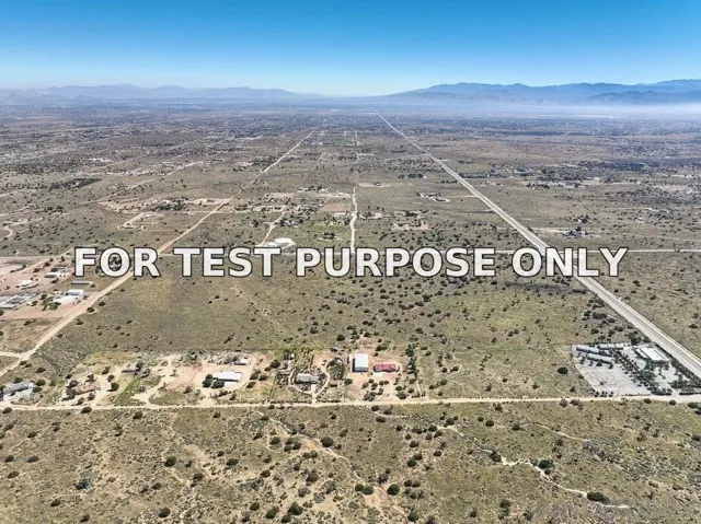 Demo/Test Data 0 Caughlin Rd Unit 0, Phelan, CA 92371
