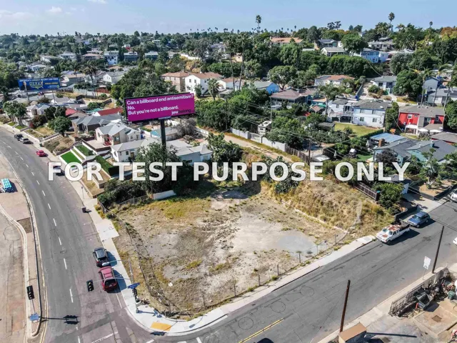 Demo/Test Data 6540 University Ave Unit 1, San Diego, CA 92115