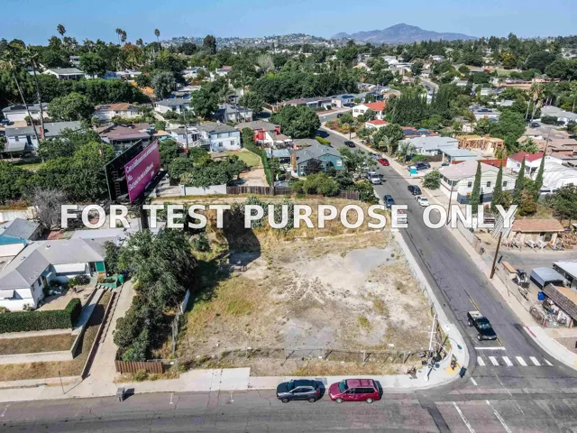 Demo/Test Data 6540 University Ave Unit 1, San Diego, CA 92115