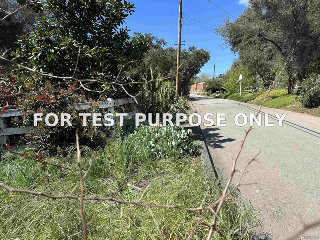 Demo/Test Data Willow Ln Unit S 1/2 LOT 10 of Block 8, Escondido, CA 92026