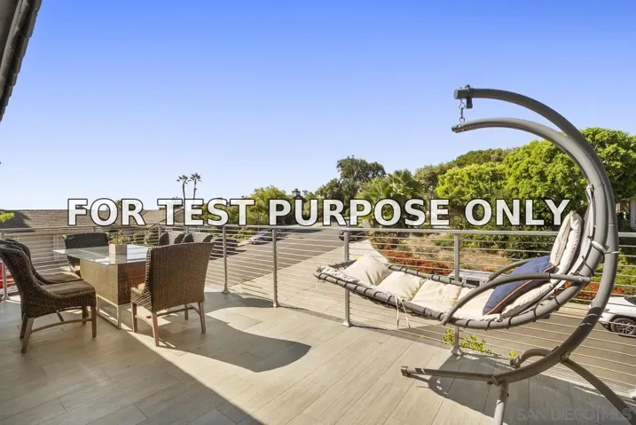 Demo/Test Data 2398 Almeria Unit #2, La Jolla, CA 92037