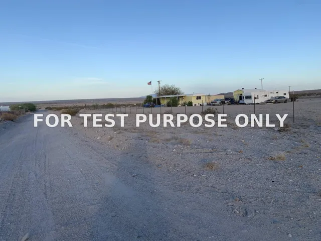 Demo/Test Data 947 Palo Verde Rd, Ocotillo, CA 92259